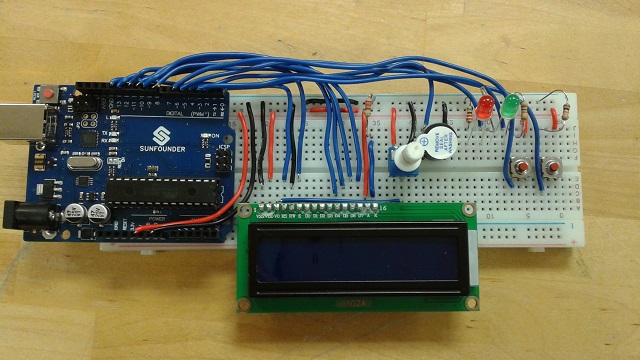 Arduino roll the dice game Arduino game